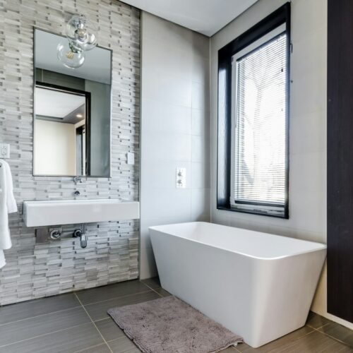 • Bathroom tiling and installation services